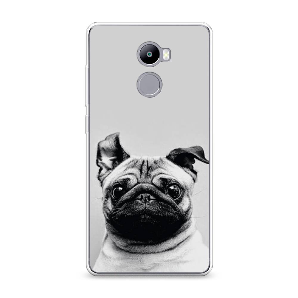 

Чехол Awog на Xiaomi Redmi 4 "Ушастый мопс", Разноцветный, 31150-1