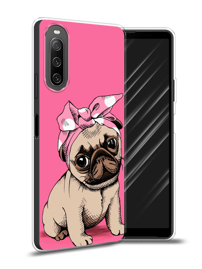 

Чехол Awog на Sony Xperia 10 IV "Dog Pin-Up", Разноцветный, 55250-2