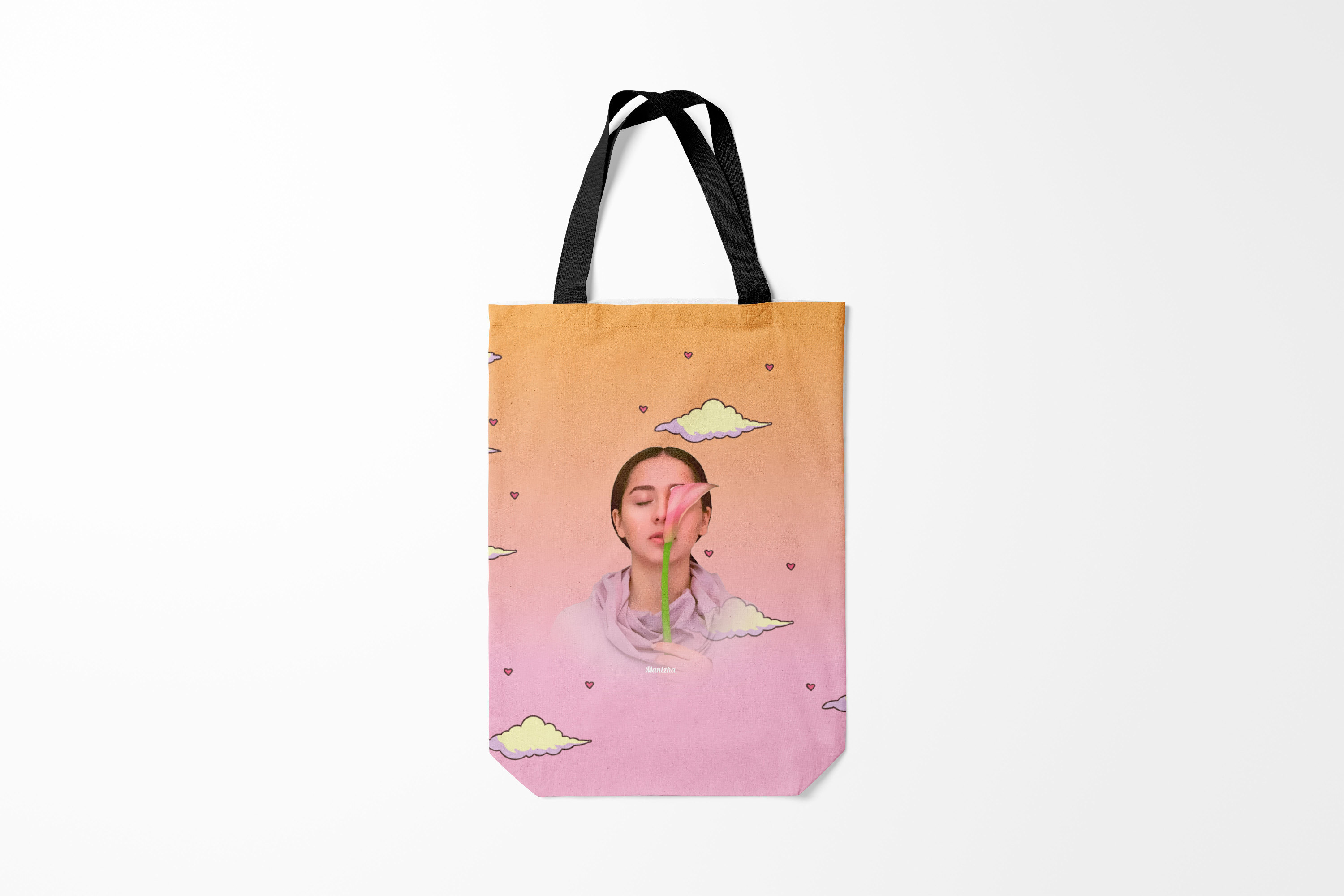 

Сумка шoппер унисекс Burnettie Manizha Манижа, розовый, Manizha Манижа