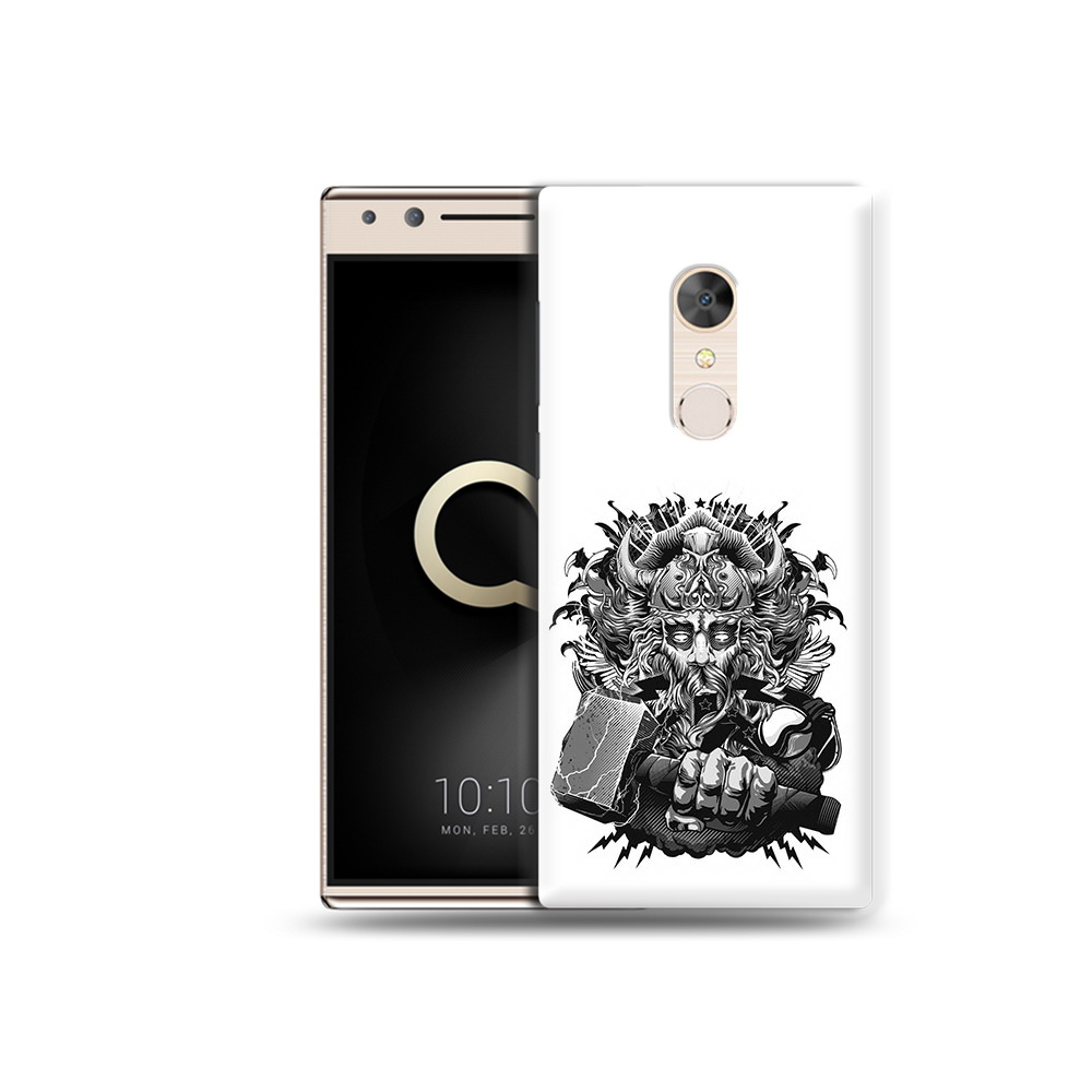 

Чехол MyPads Tocco для Alcatel 5 злой тор (PT110913.675.363), Прозрачный, Tocco