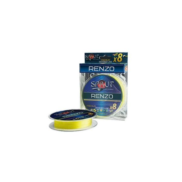 

Шнур Sprut RENZO 140m/0,18mm (Fluo Yellow), Желтый, Renzo