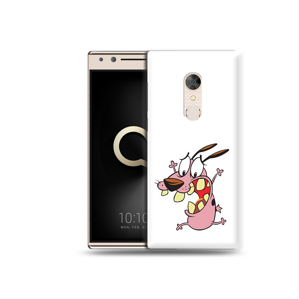 

Чехол MyPads Tocco для Alcatel 5 зубастый бобик (PT110913.675.371), Прозрачный, Tocco