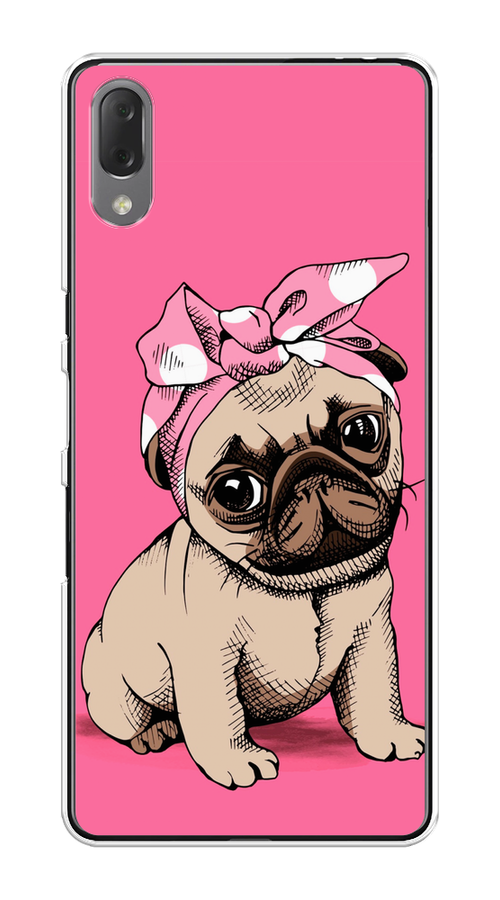 

Чехол Awog на Sony Xperia L3 "Dog Pin-Up", Разноцветный, 54450-2