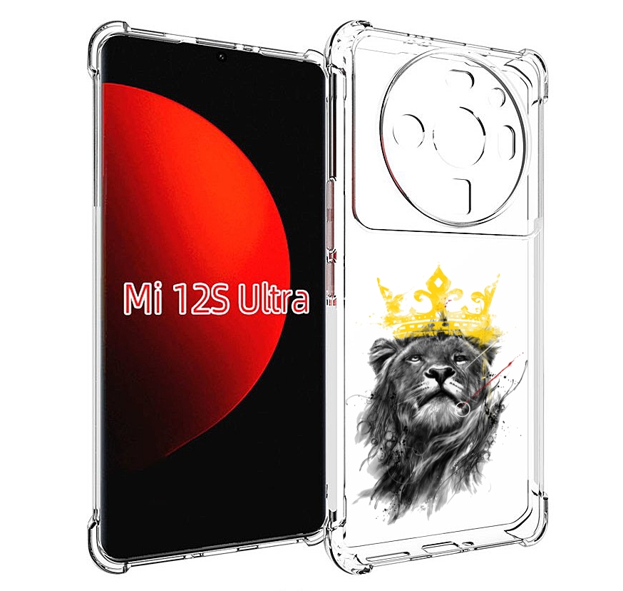 Чехол MyPads король-лев для Xiaomi 12S Ultra