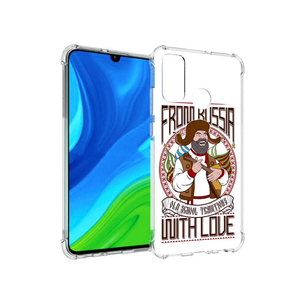 

Чехол MyPads Tocco для Huawei P Smart (2020) русский мужчина, Прозрачный, Tocco