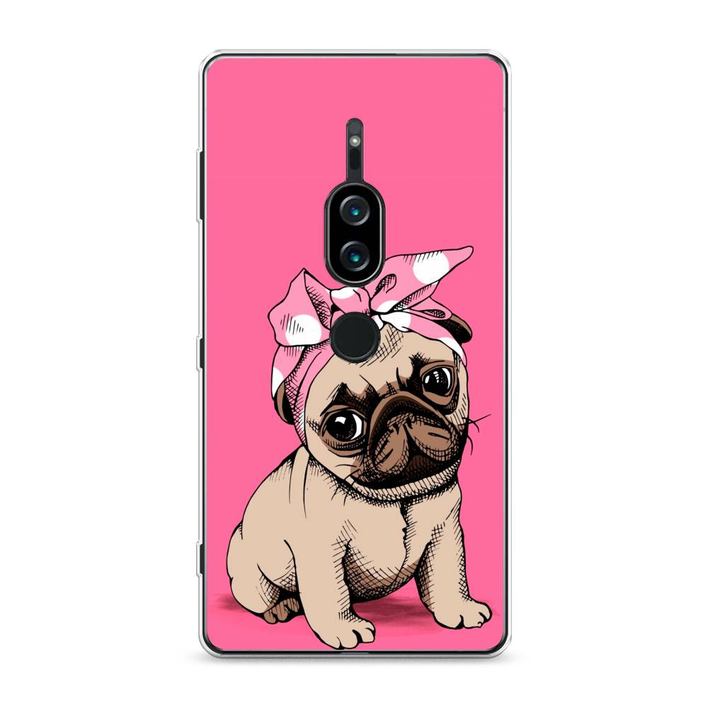 

Силиконовый чехол "Dog Pin-Up" на Sony Xperia XZ2 Premium, 53350-2