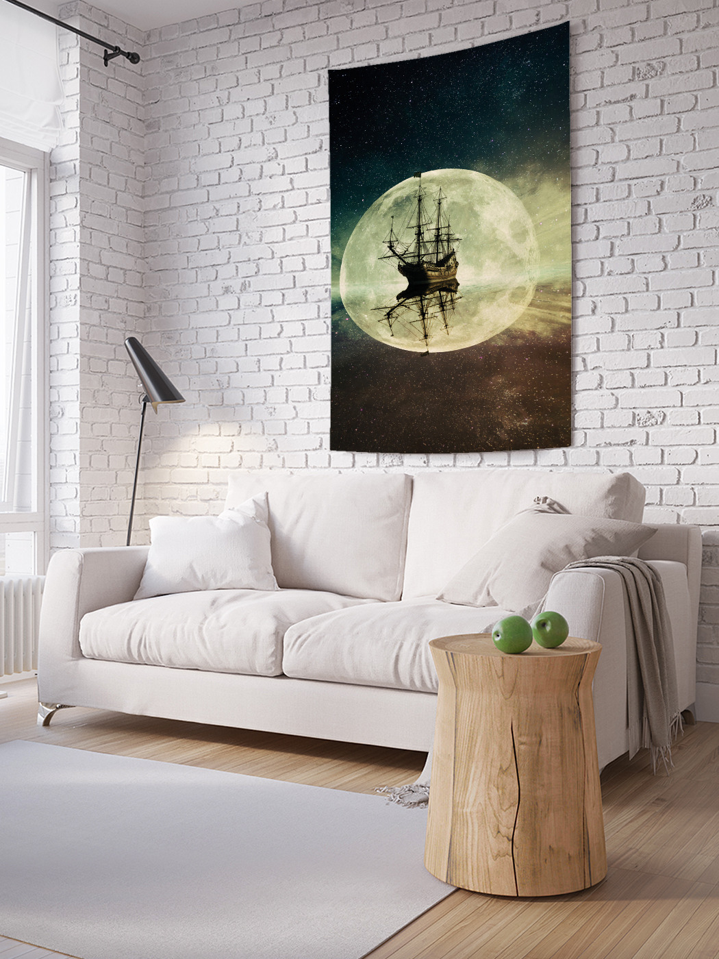 

Вертикальное фотопанно на стену JoyArty Лунный корабль 100x150 см, Лунный корабль