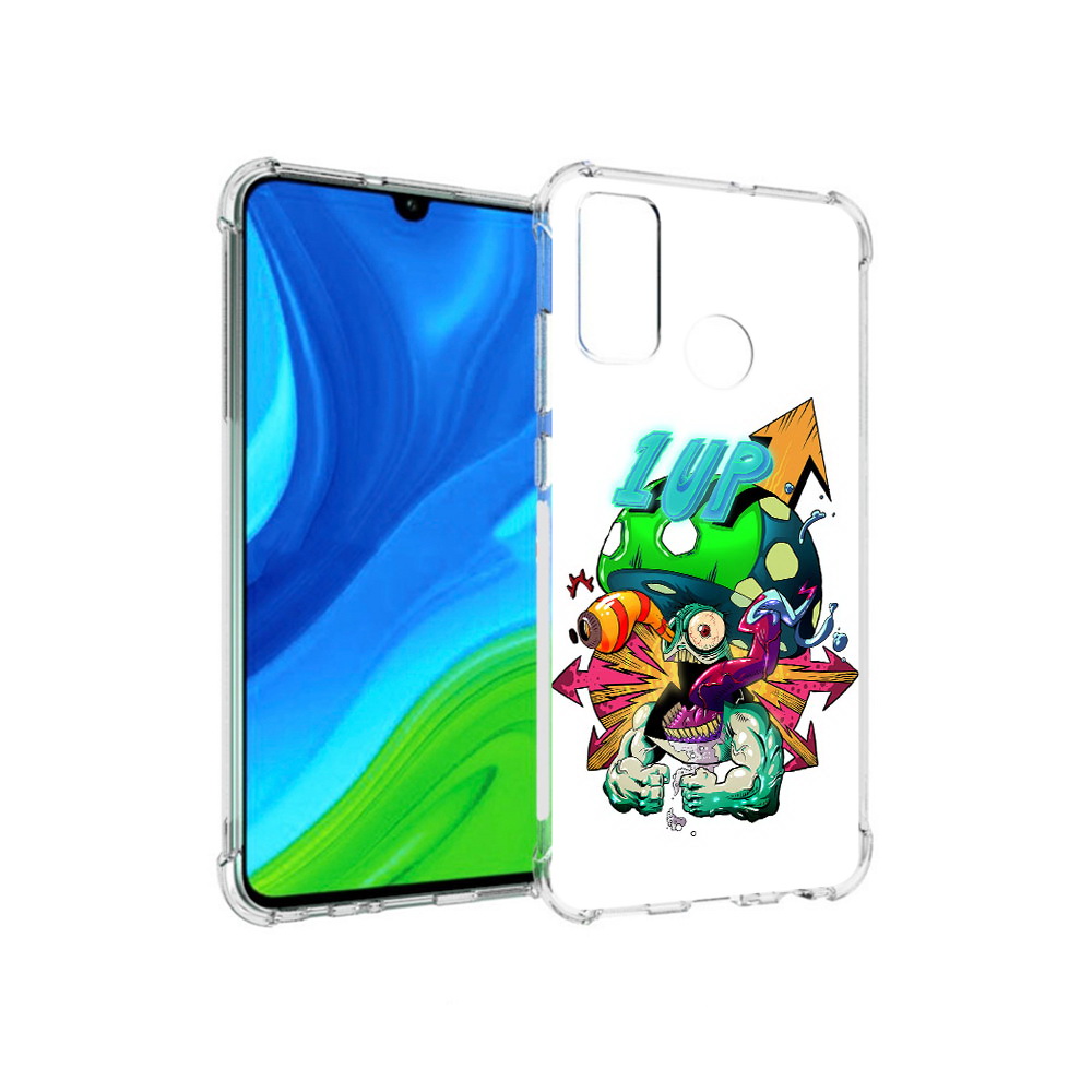 

Чехол MyPads Tocco для Huawei P Smart (2020) сильный гриб абстракция, Прозрачный, Tocco