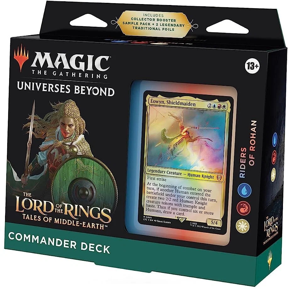 

Комплект командирских колод Magic The Gathering The Lord of the Rings Tales of MiddleEarth, Колоды