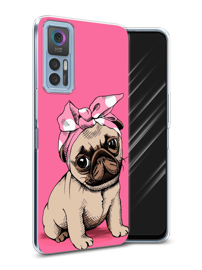 

Чехол Awog на TCL 30/30 Plus "Dog Pin-Up", Разноцветный, 290950-2