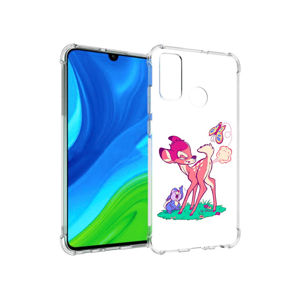 

Чехол MyPads Tocco для Huawei P Smart (2020) смешной олененок, Прозрачный, Tocco