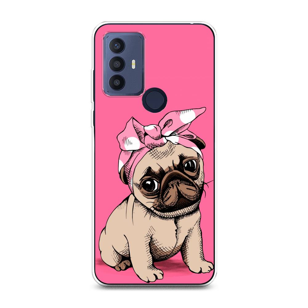 

Чехол Awog на TCL 30E/30 SE/305/306 "Dog Pin-Up", Разноцветный, 290550-2