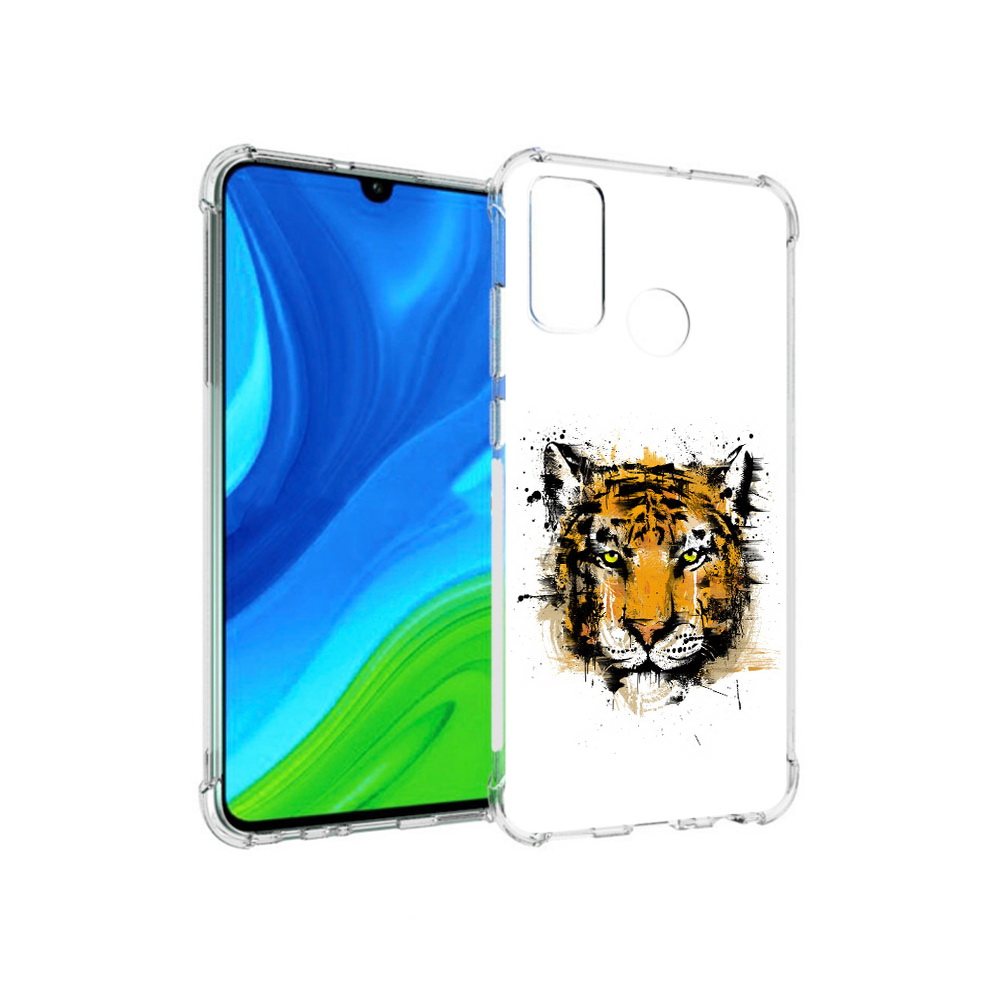 

Чехол MyPads Tocco для Huawei P Smart (2020) тигруля, Прозрачный, Tocco