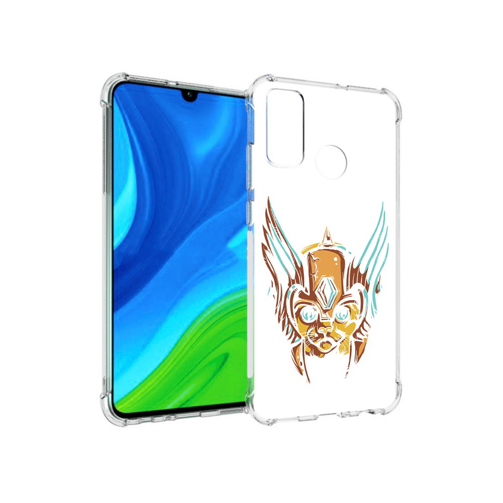

Чехол MyPads Tocco для Huawei P Smart (2020) тор абстракция, Прозрачный, Tocco