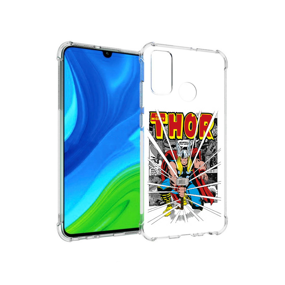 

Чехол MyPads Tocco для Huawei P Smart (2020) тор рисунок, Прозрачный, Tocco