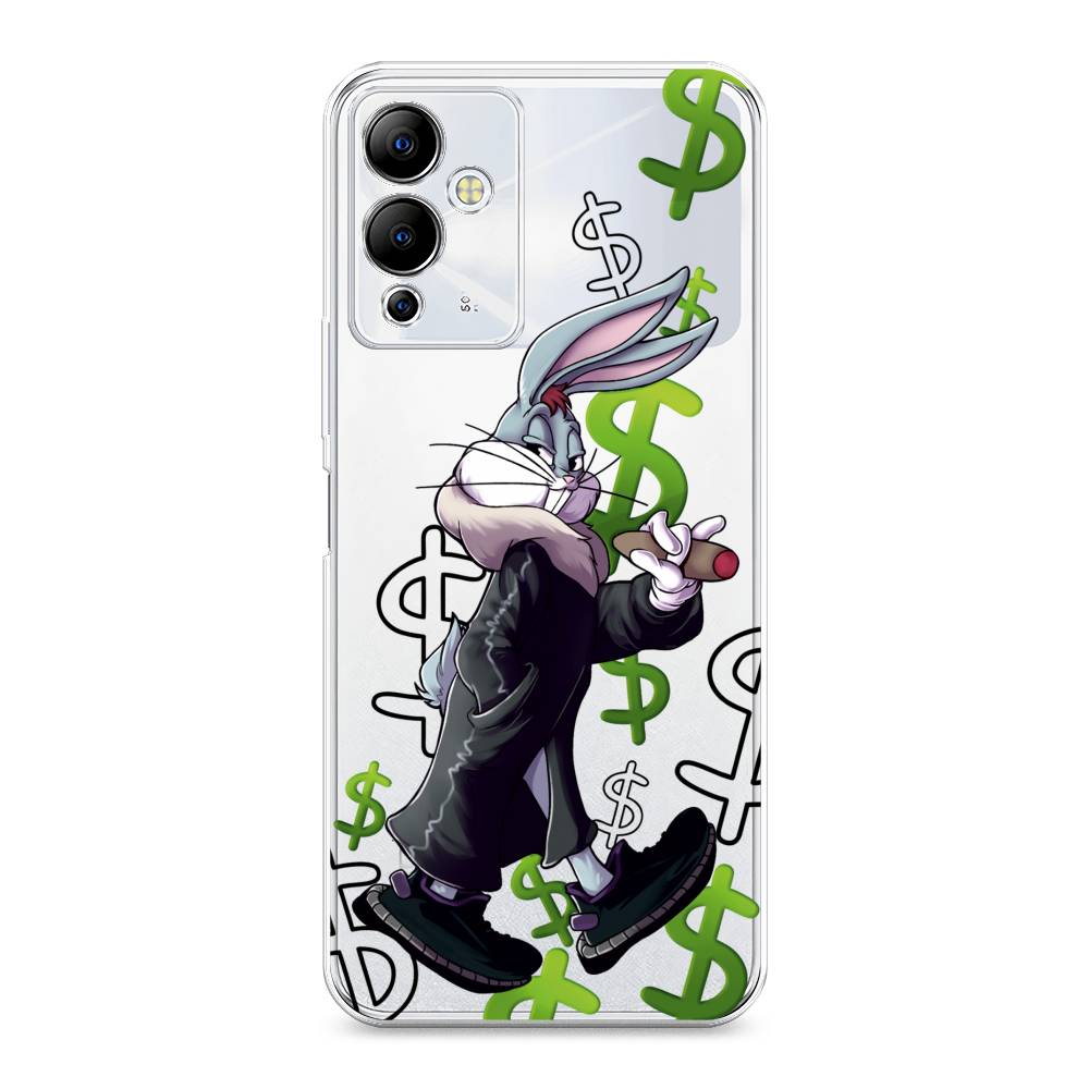 

Чехол на Infinix Note 12i "Rich Bugs Bunny", Зеленый;черный;голубой, 3102050-6