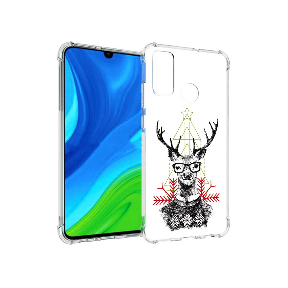 

Чехол MyPads Tocco для Huawei P Smart (2020) умный олень, Прозрачный, Tocco