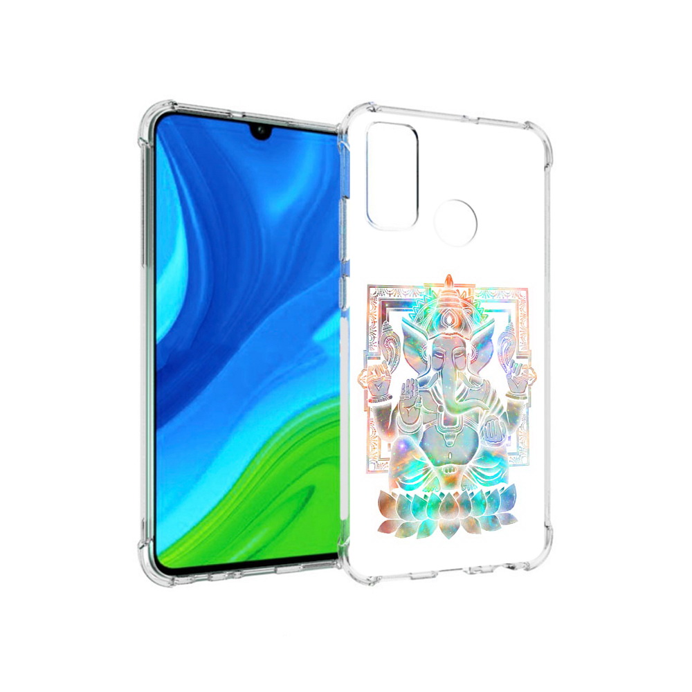

Чехол MyPads Tocco для Huawei P Smart (2020) умный слон, Прозрачный, Tocco
