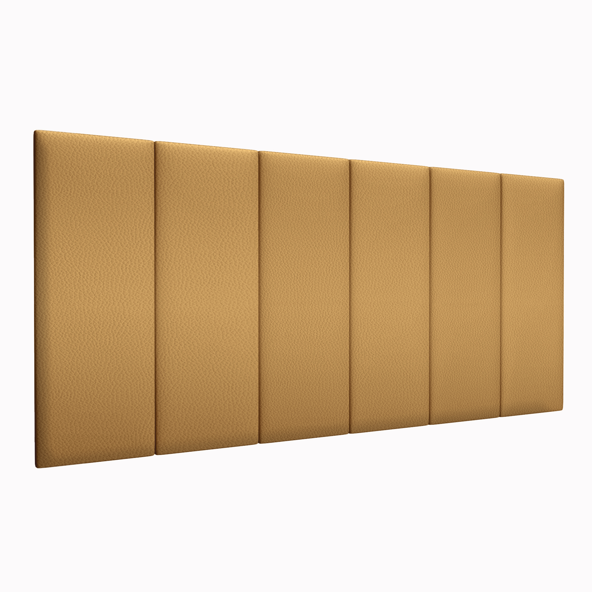фото Прикроватная панель eco leather gold 30х80 см 4 шт. tartilla