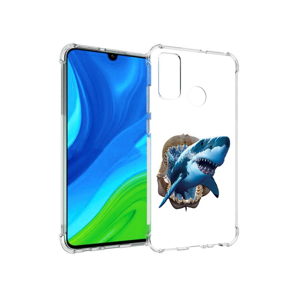 

Чехол MyPads Tocco для Huawei P Smart (2020) челюсти, Прозрачный, Tocco