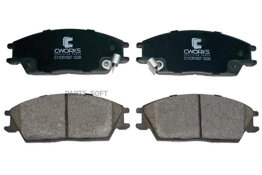 

Тормозные колодки CWORKS передние Low Metallic C11CR1027