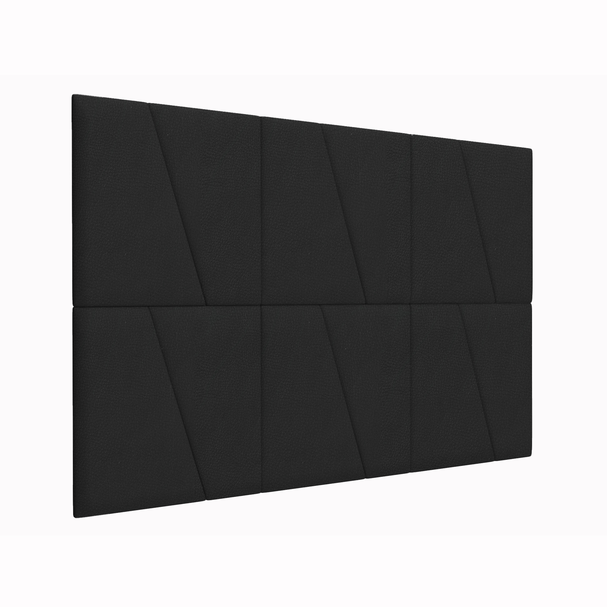 фото Прикроватная панель eco leather black 50х50dl см 2 шт. tartilla