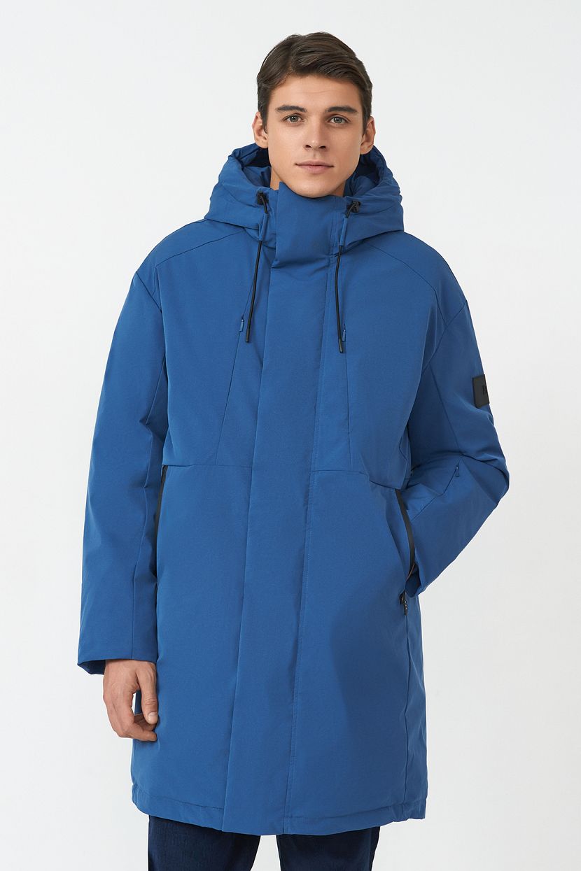 

Куртка мужская Baon B5723501 синяя 2XL, Синий, B5723501