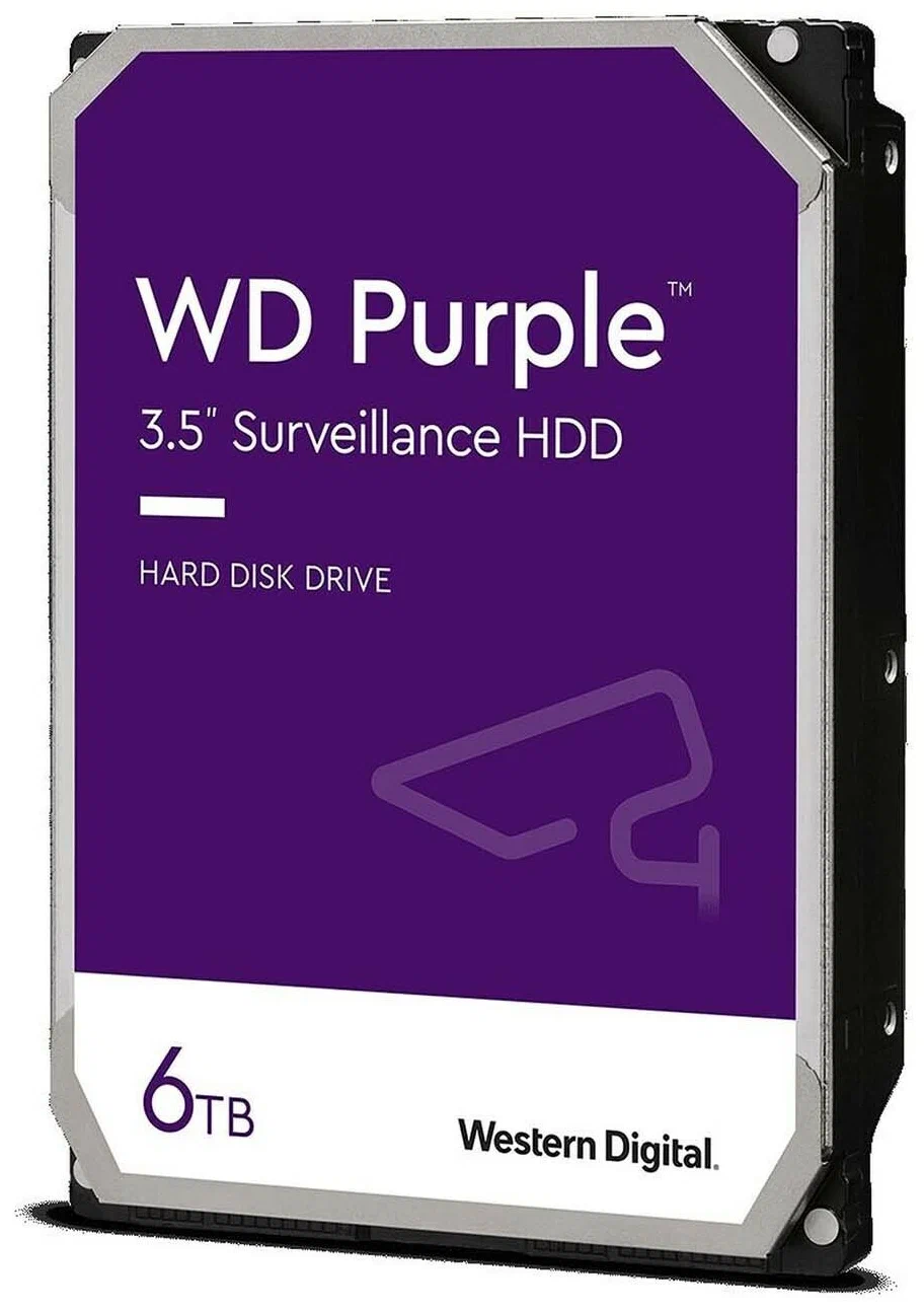 

6TB WD Purple (WD60EJRX) Serial ATA III, 5400- rpm, 128Mb, 3.5"