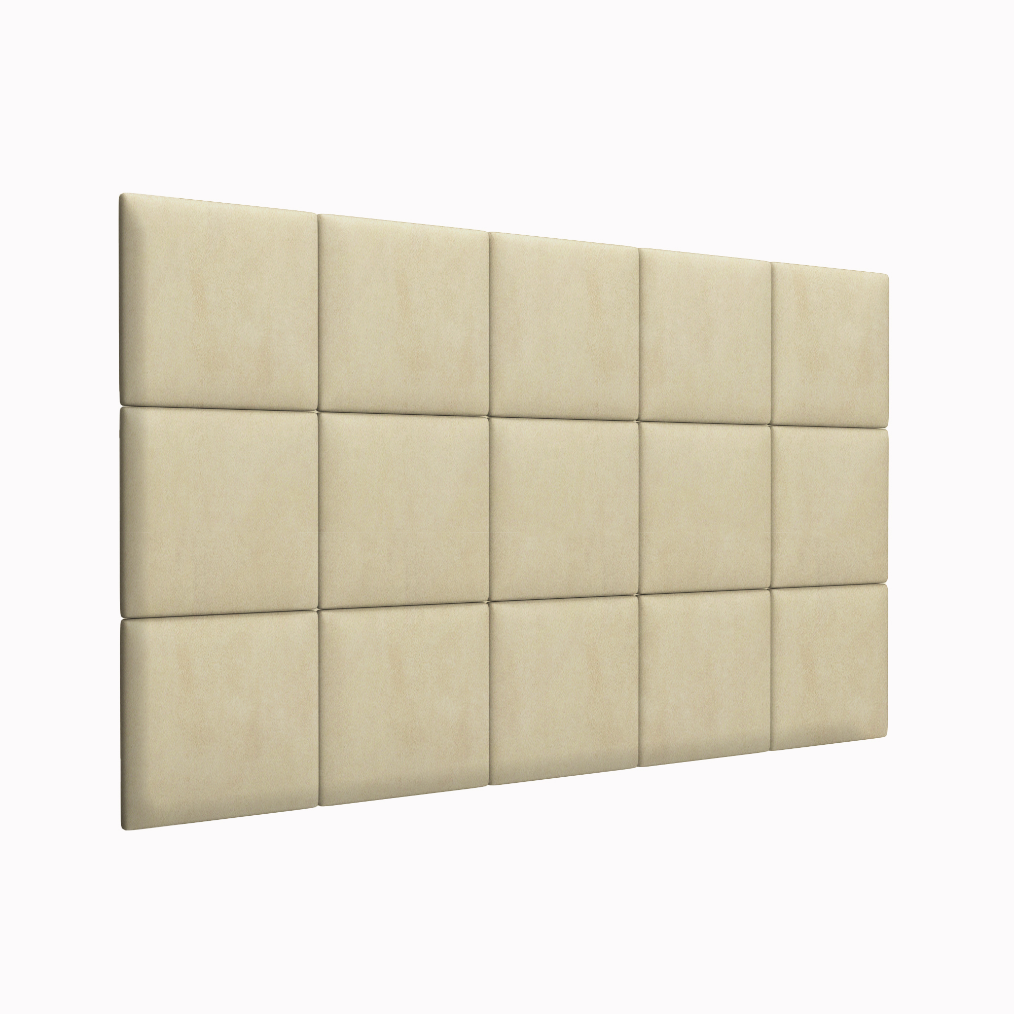 

Прикроватная панель Alcantara Peach 30х30 см 4 шт., Бежевый, KG333030-4