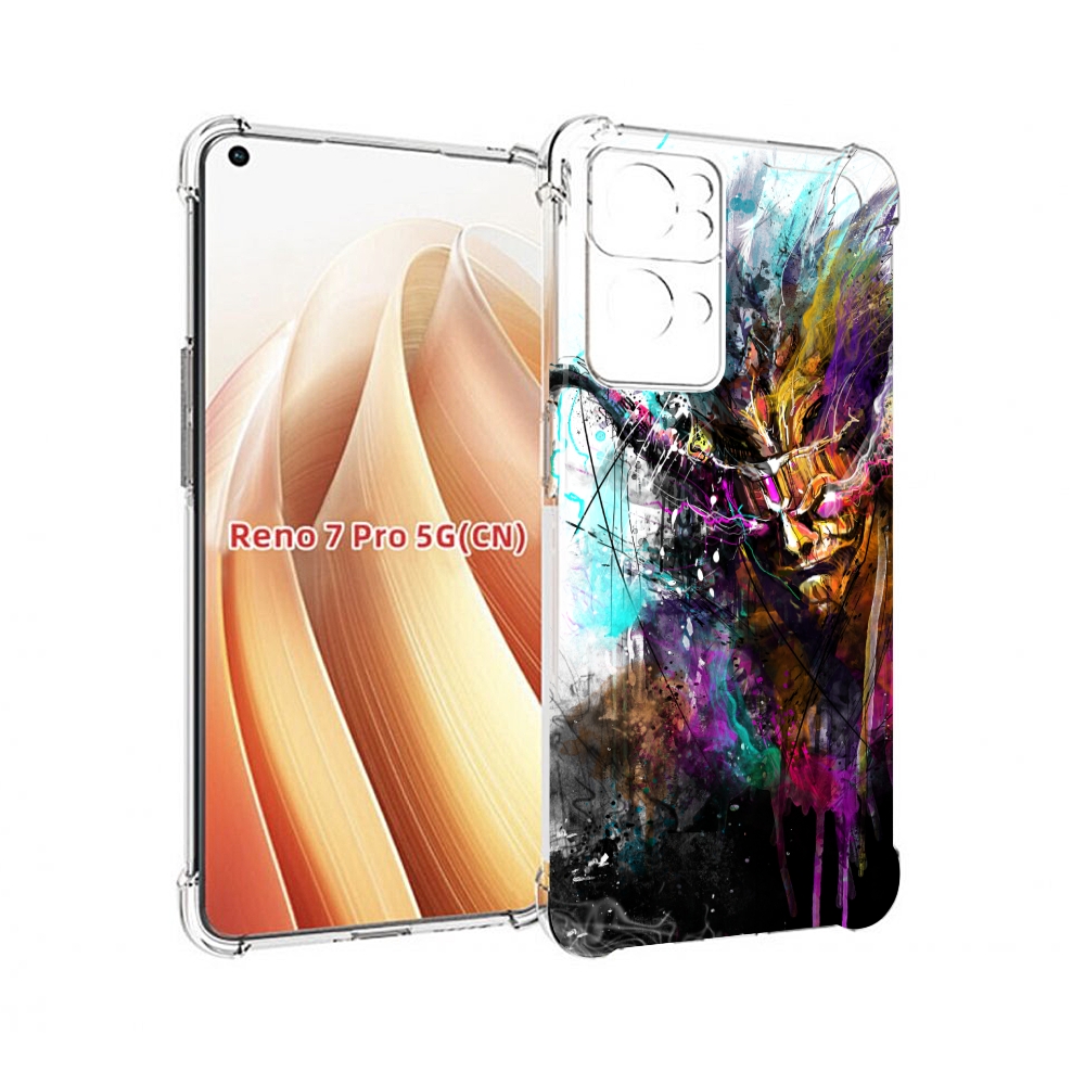 

Чехол MyPads яркий дьявол для OPPO Reno7 Pro 5G, Прозрачный, Tocco