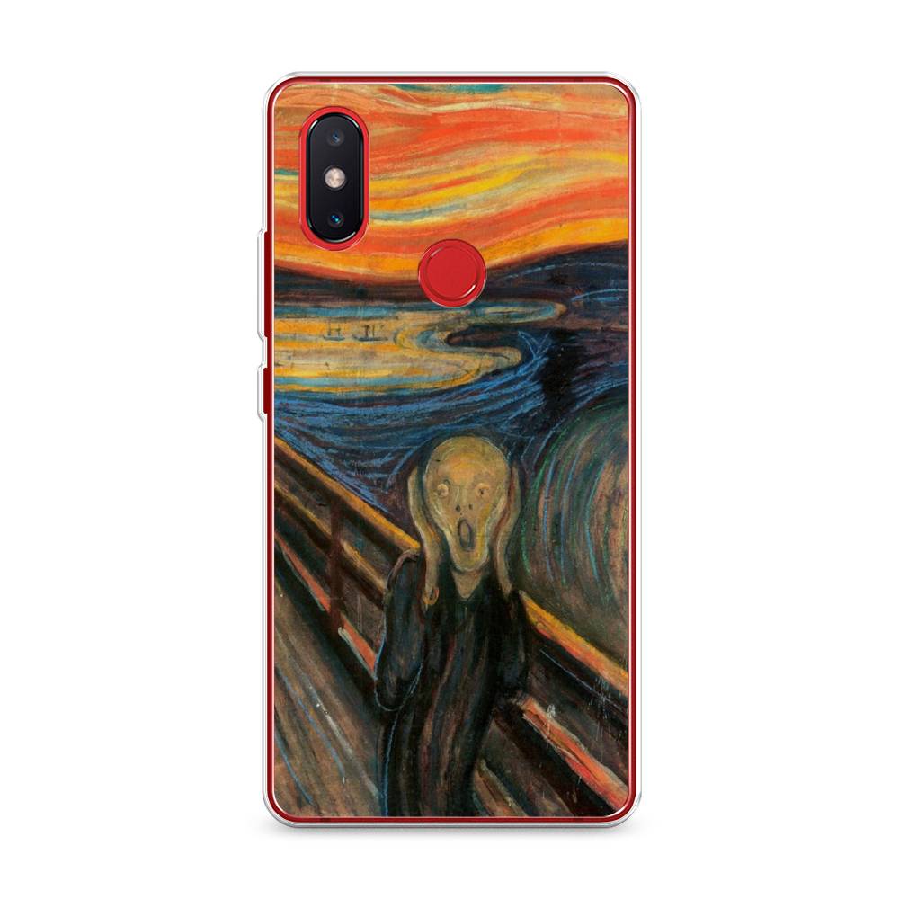 

Чехол Awog на Xiaomi Mi 8 SE "Крик", Разноцветный, 33750-9