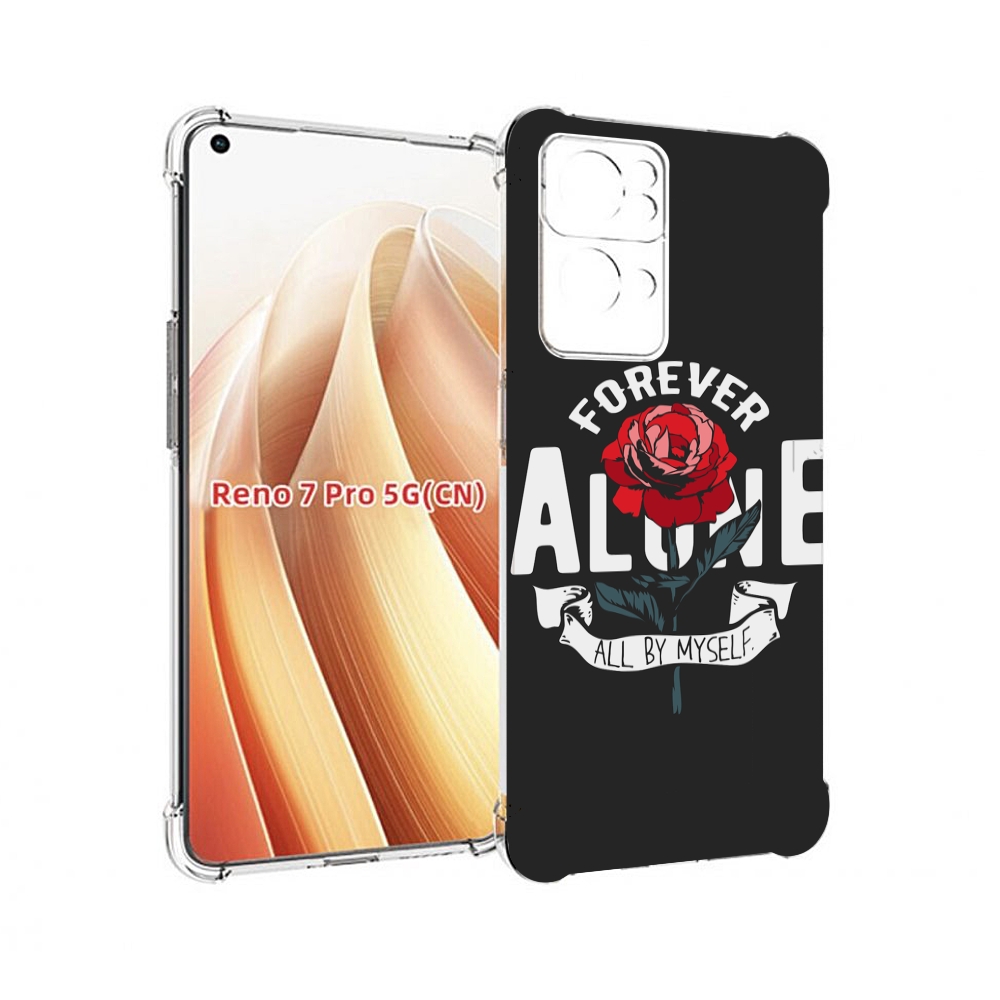 

Чехол MyPads Alone для OPPO Reno7 Pro 5G, Прозрачный, Tocco