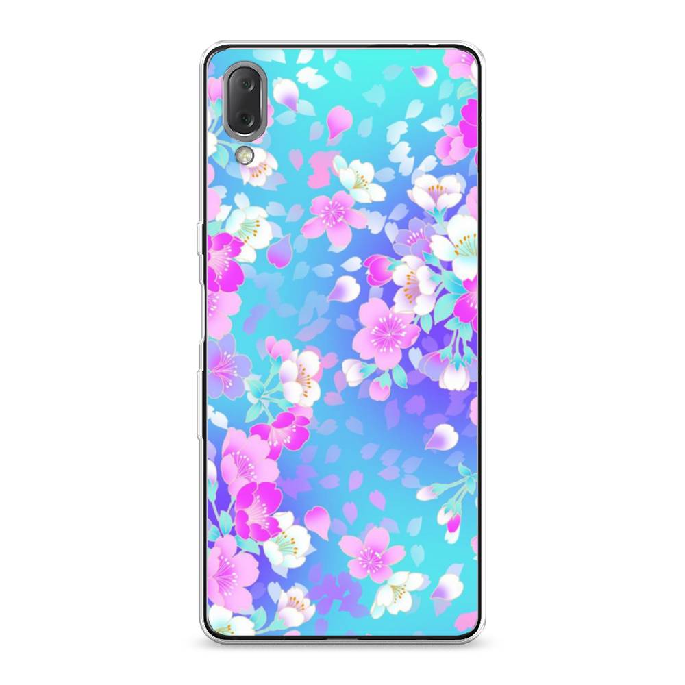 

Чехол Awog на Sony Xperia L3 "Яблоневые цветы", Разноцветный, 54450-8