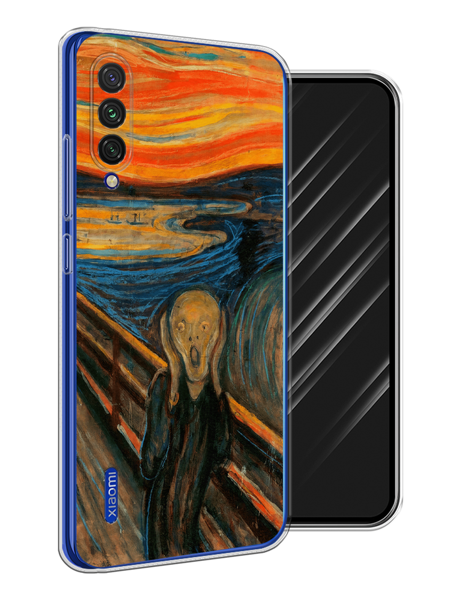 

Чехол Awog на Xiaomi Mi CC9E/Mi A3 "Крик", Разноцветный, 35950-9
