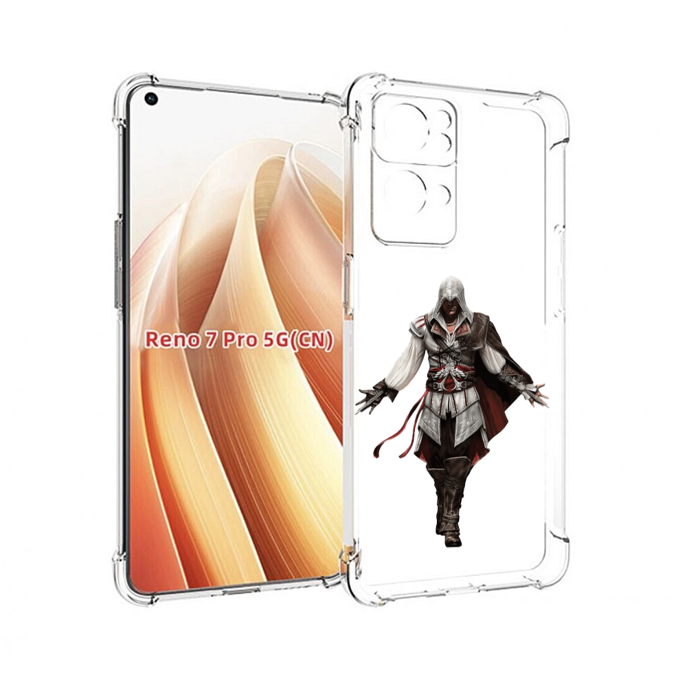 

Чехол MyPads Assassin's-Creed мужской для OPPO Reno7 Pro 5G, Прозрачный, Tocco