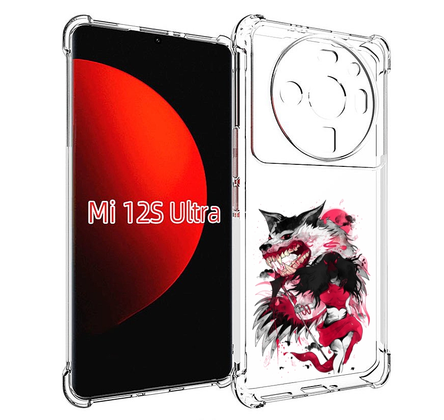 

Чехол MyPads красная шапочка для Xiaomi 12S Ultra, Прозрачный, Tocco
