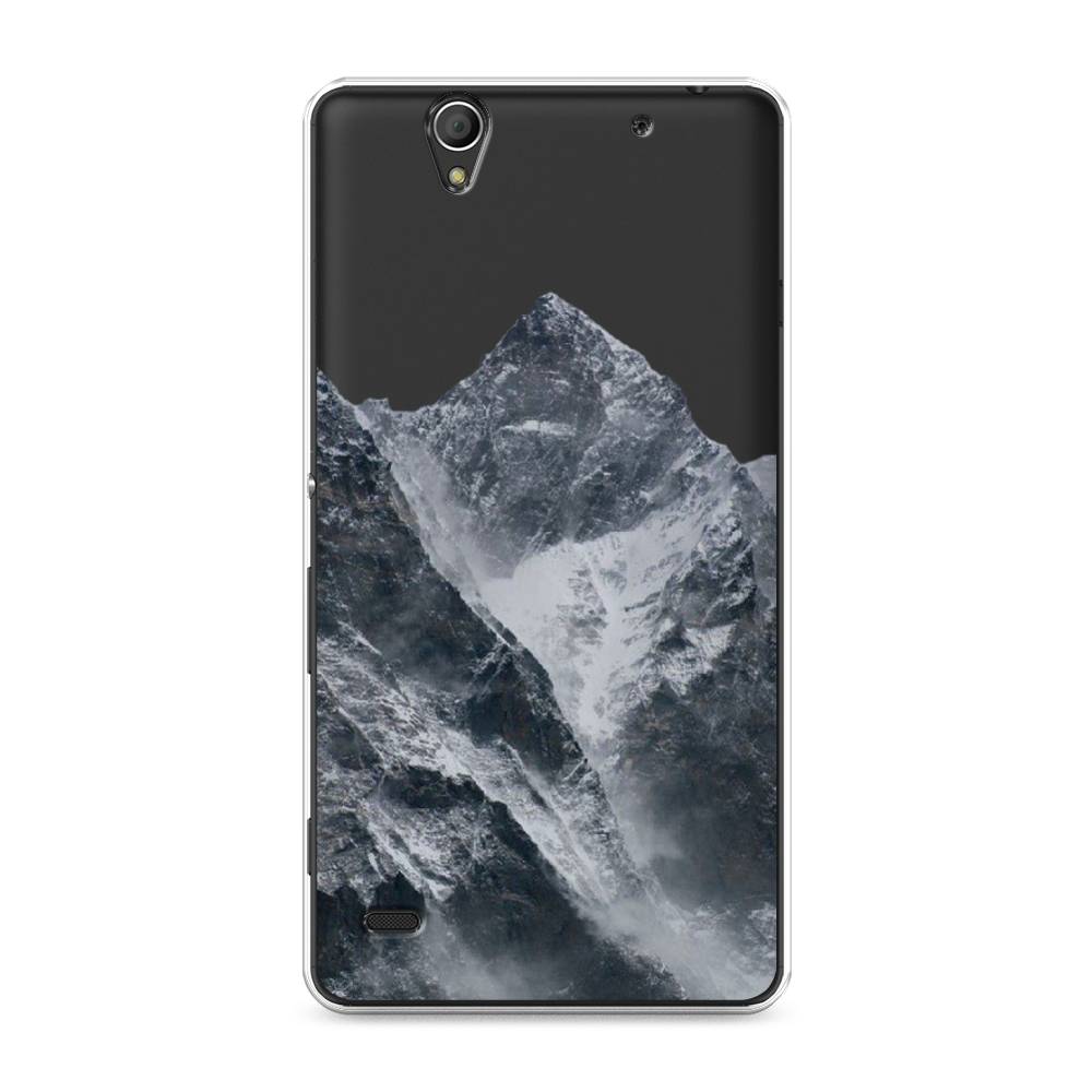 

Чехол на Sony Xperia C4 "Горы арт 4", Серый;бежевый, 52650-2