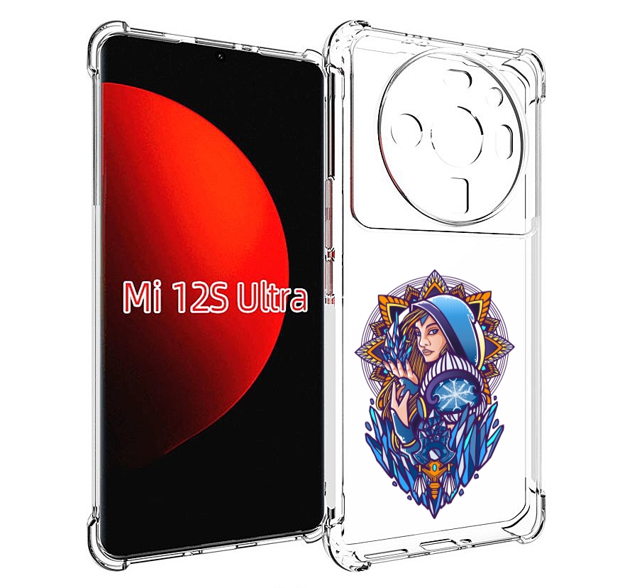 

Чехол MyPads кристал мейден дота 2 для Xiaomi 12S Ultra, Прозрачный, Tocco