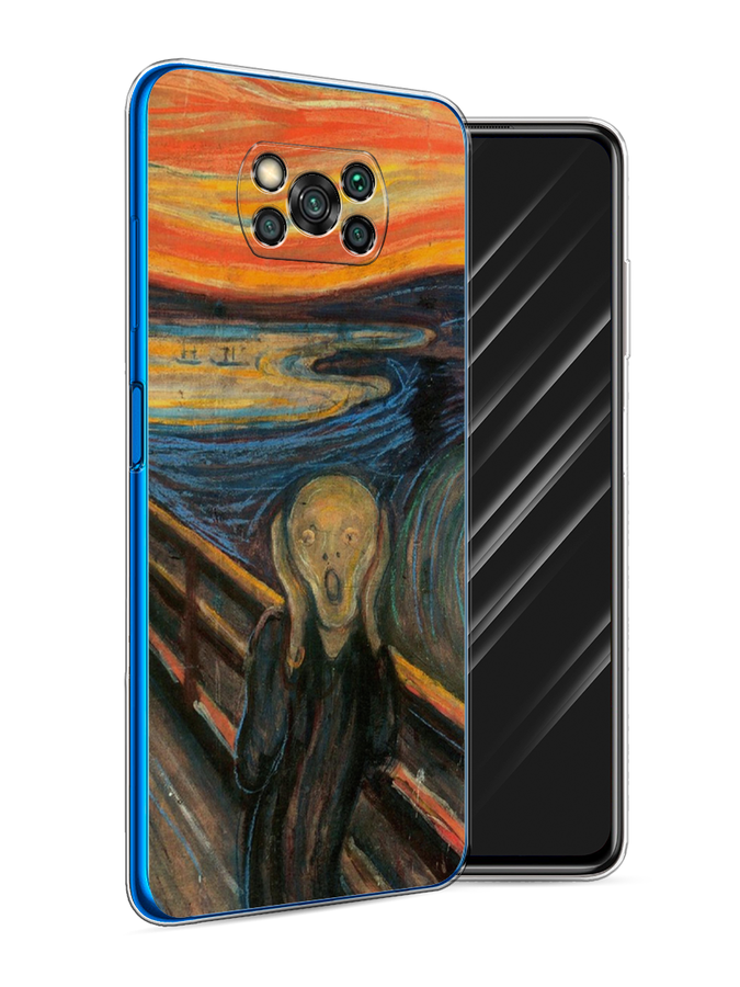 

Чехол Awog на Poco X3/X3 Pro "Крик", Разноцветный, 310650-9