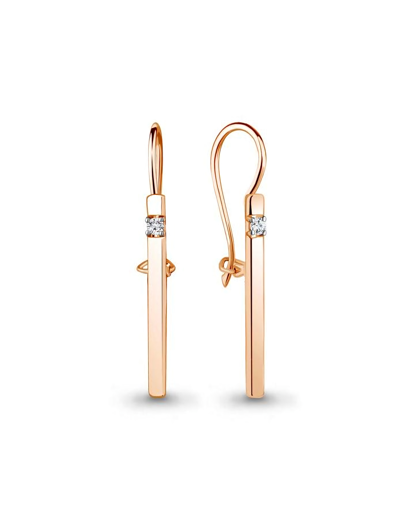 

Серьги из золота TEO MAORI 846693.1, фианит, 846693.1
