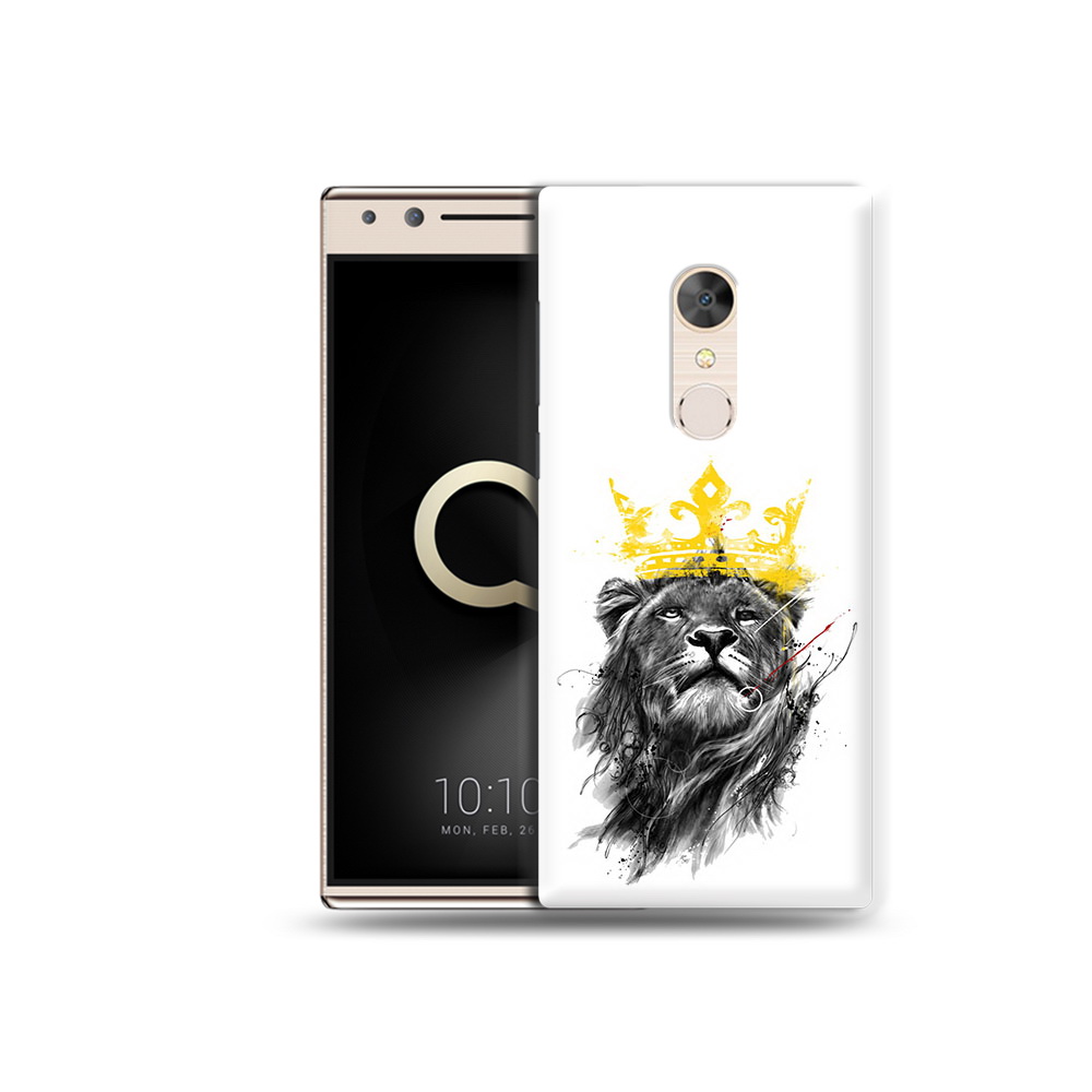 

Чехол MyPads Tocco для Alcatel 5 король-лев (PT110913.675.391), Прозрачный, Tocco