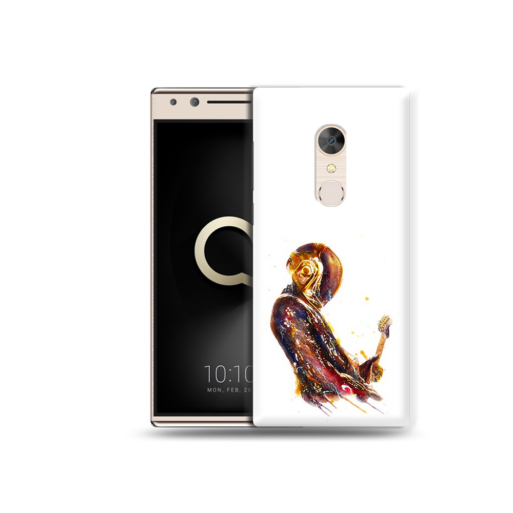 

Чехол MyPads Tocco для Alcatel 5 космо-музыкант (PT110913.675.393), Прозрачный, Tocco