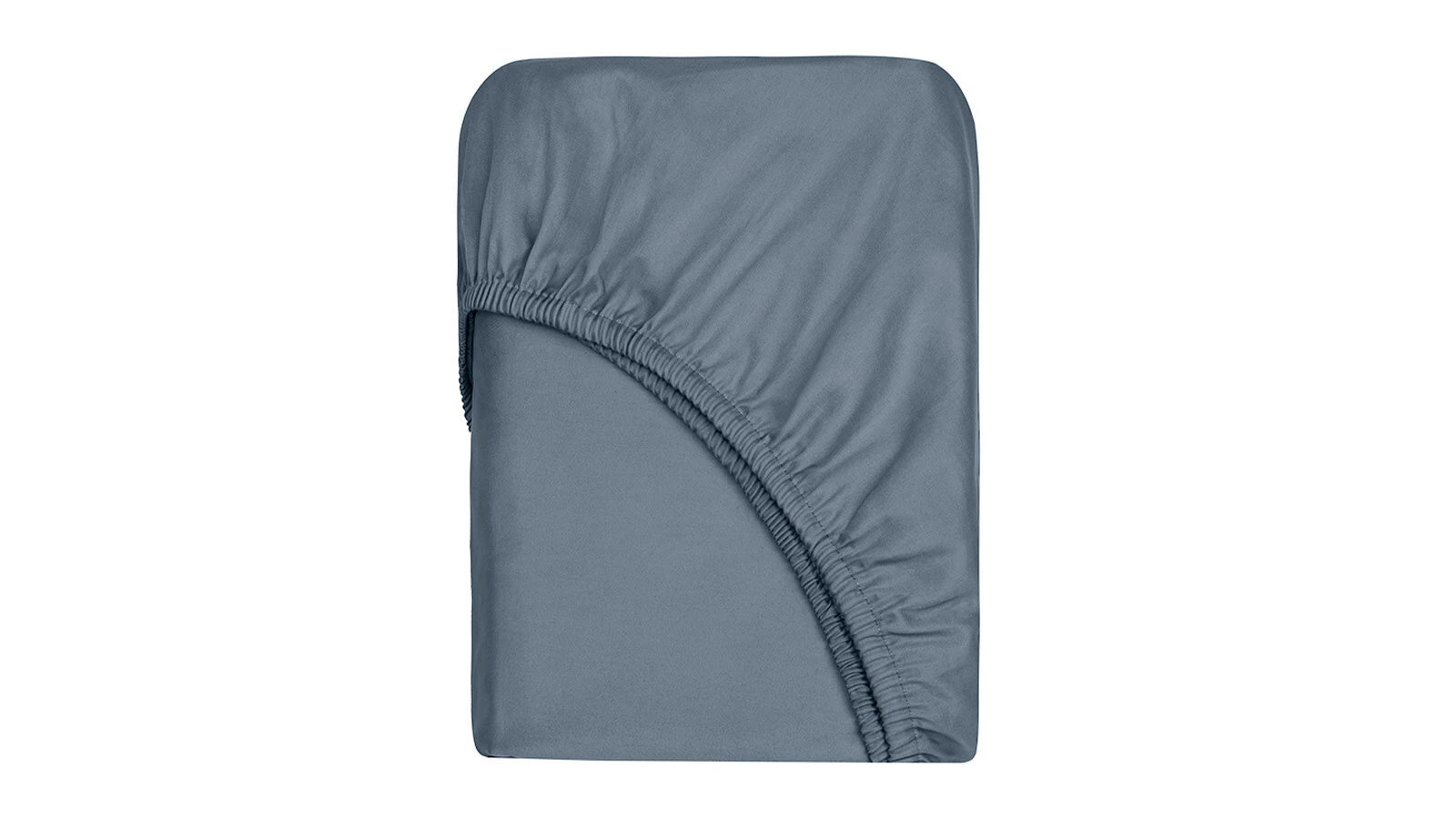 

Простыня на резинке Askona (Аскона) Solid Tencel Синий металлик 90x200, Solid Tencel