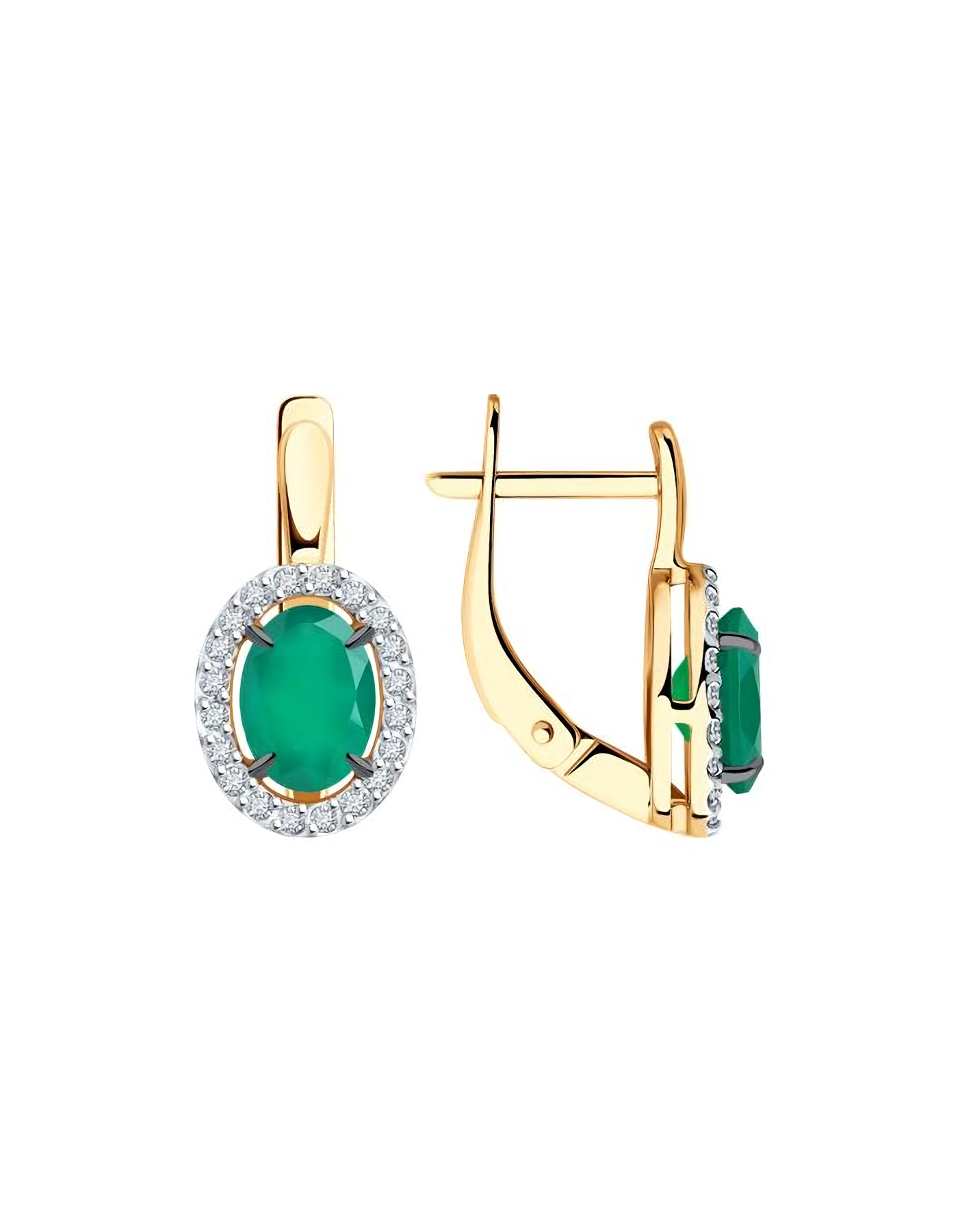 

Серьги из золота TEO MAORI 851-320-02049-6, агат, 851-320-02049-6