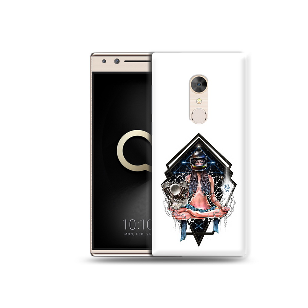 

Чехол MyPads Tocco для Alcatel 5 красивая девушка в шлеме (PT110913.675.406), Прозрачный, Tocco