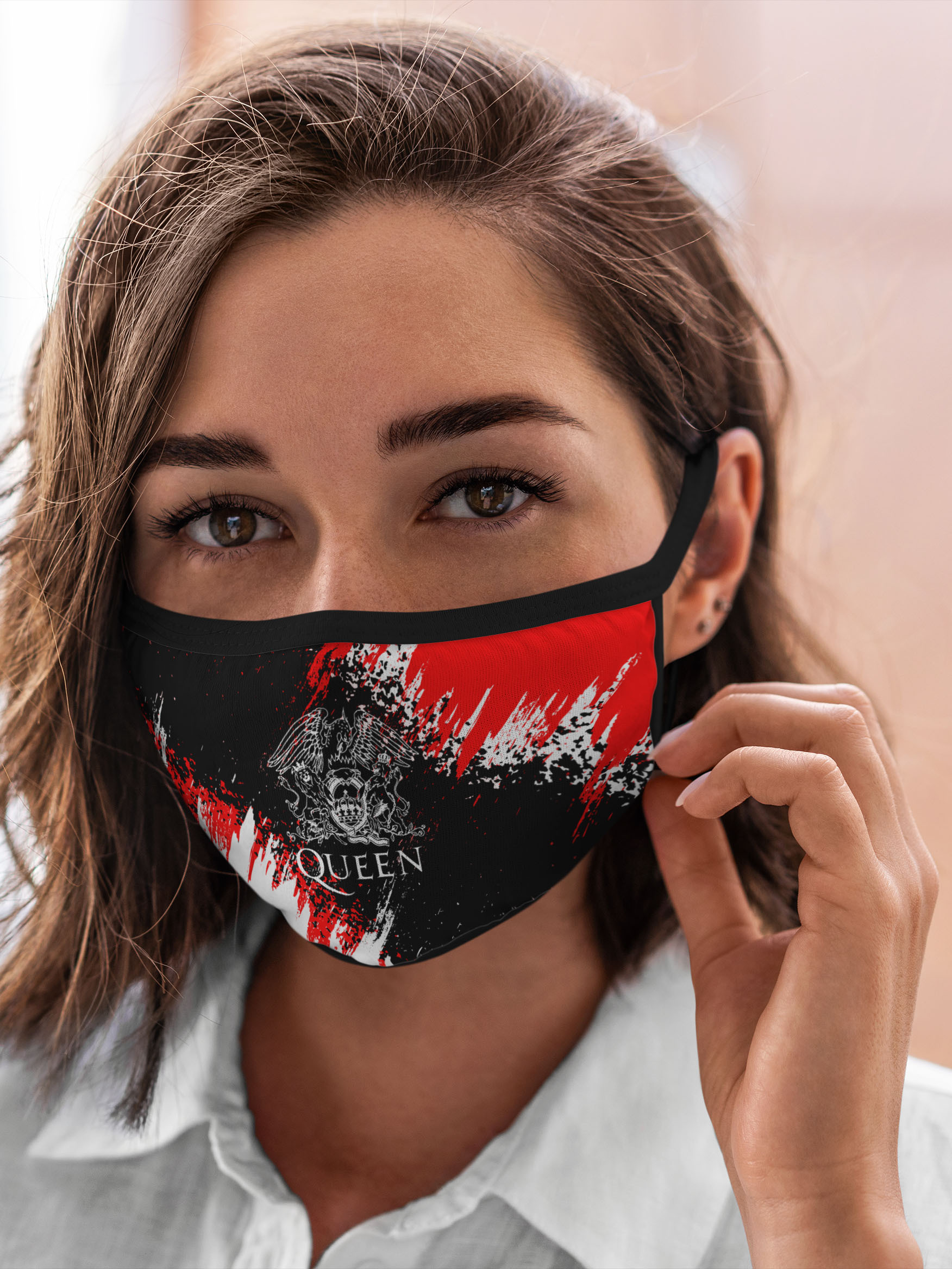 

Многоразовая маска унисекс Burnettie Queen Queen., Разноцветный, Queen Queen.