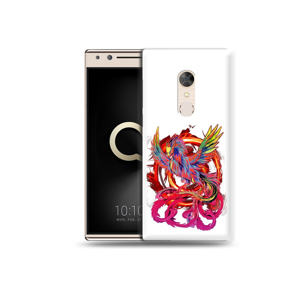 

Чехол MyPads Tocco для Alcatel 5 красочный феникс (PT110913.675.414), Прозрачный, Tocco