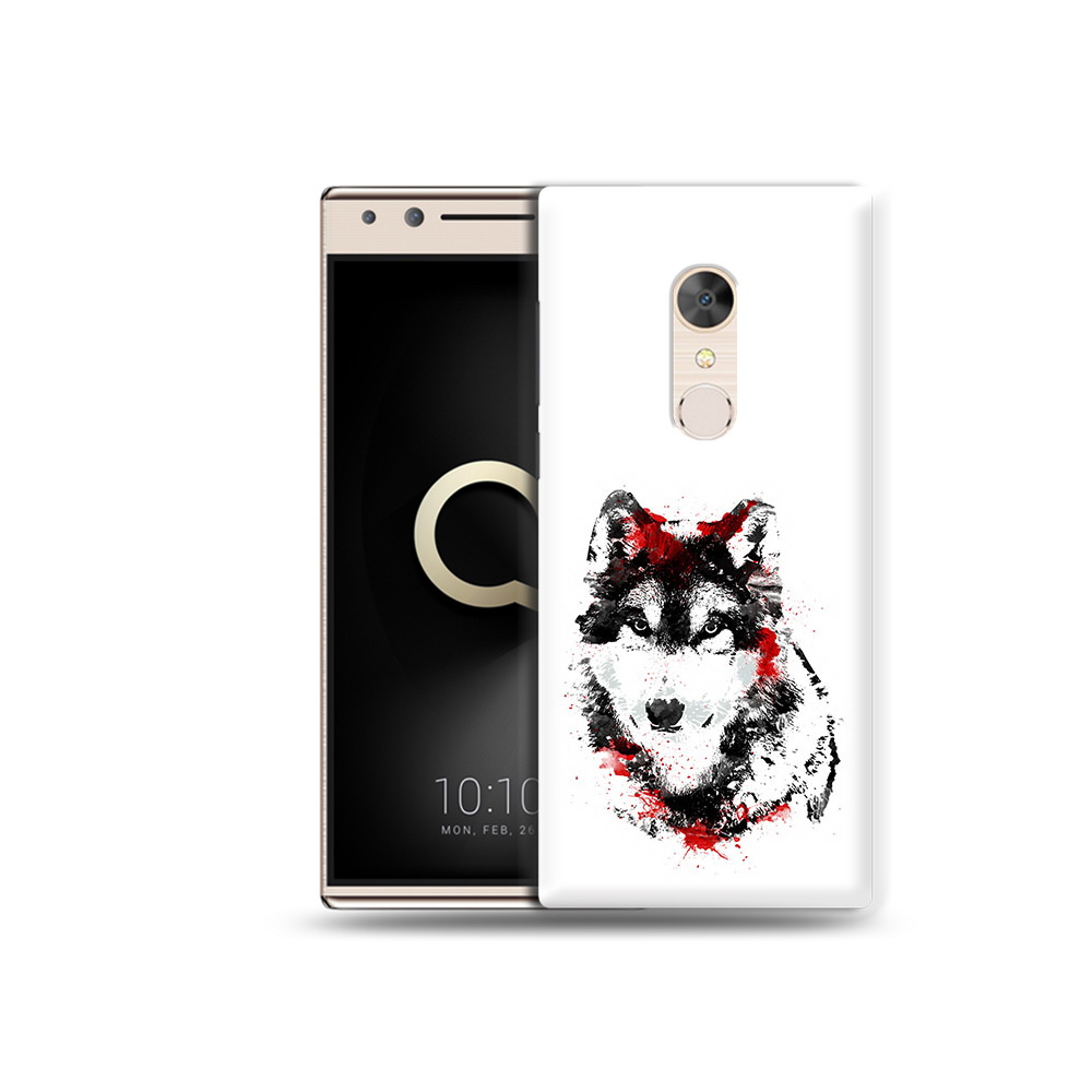

Чехол MyPads Tocco для Alcatel 5 кровавый волк (PT110913.675.416), Прозрачный, Tocco
