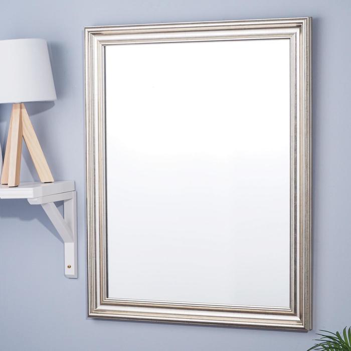 фото Зеркало настенное «жаклин», 60×74 cм, рама пластик, 50 мм nobrand
