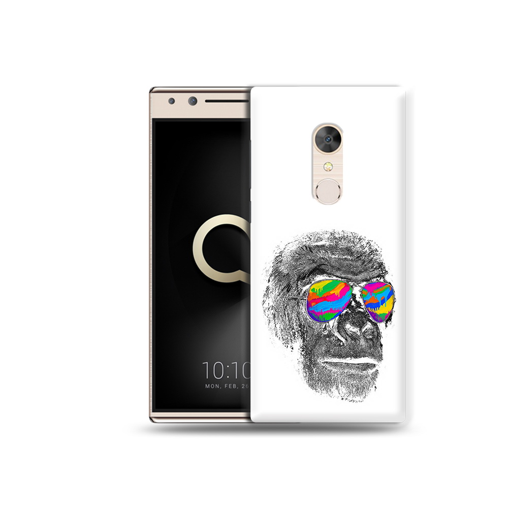

Чехол MyPads Tocco для Alcatel 5 крутая обезьяна в очках (PT110913.675.422), Прозрачный, Tocco